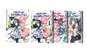 boxset ma pháp thiếu nữ madoka magica - cuộc phản nghịch (bộ 3 tập) - tặng kèm bìa áo - Ảnh 6