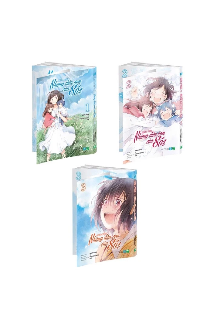 Boxset Manga - Ame Và Yuki - Những Đứa Con Của Sói - Tập 1 + Tập 2 + Tập 3 (Hộp 3 Tập) (Tái Bản 2025) - Ảnh 3