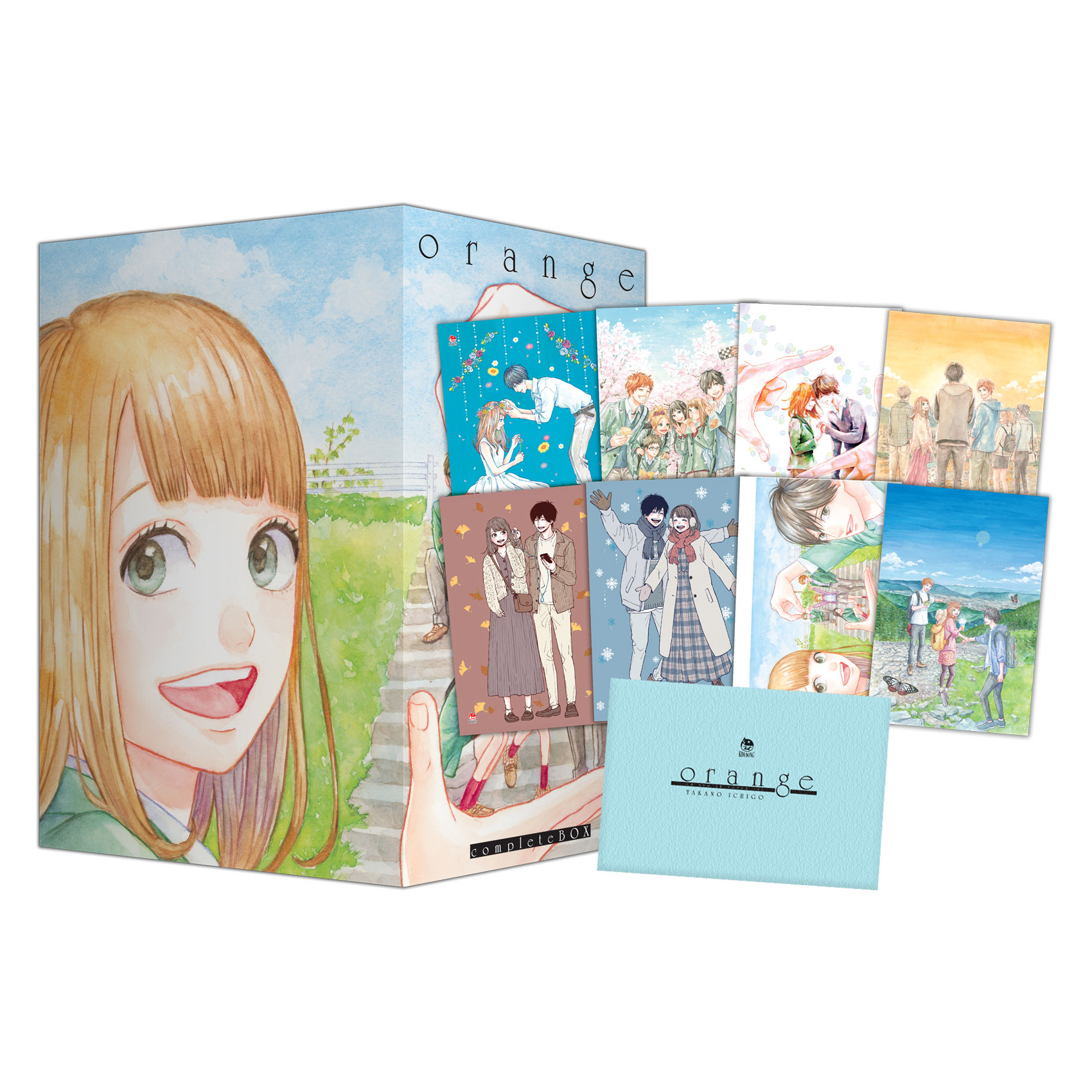 Boxset Manga - Orange - Lá Thư Từ Tương Lai: Tập 1 - 7 (Hộp 7 Cuốn) - Tặng Kèm Set 8 Postcard - Ảnh 2