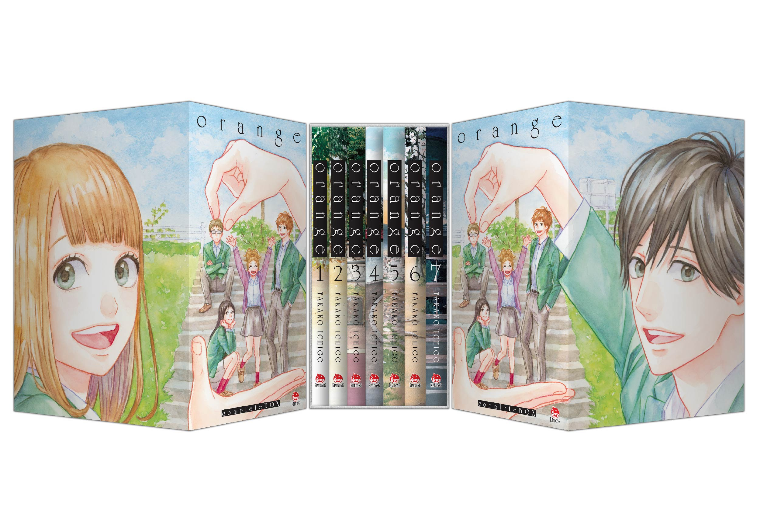 Boxset Manga - Orange - Lá Thư Từ Tương Lai: Tập 1 - 7 (Hộp 7 Cuốn) - Tặng Kèm Set 8 Postcard - Ảnh 3