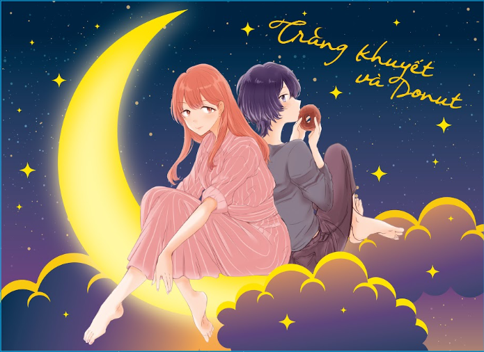 Boxset Manga - Trăng Khuyết Và Donut: Tập 1 - 4 (Hộp 4 Tập) - Ảnh 2