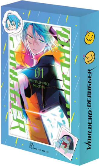 Boxset Manga - Worldend - Debugger: Tập 1 - 3 (Hộp 3 Tập)  - Tặng Kèm Set 3 Card - Ảnh 2