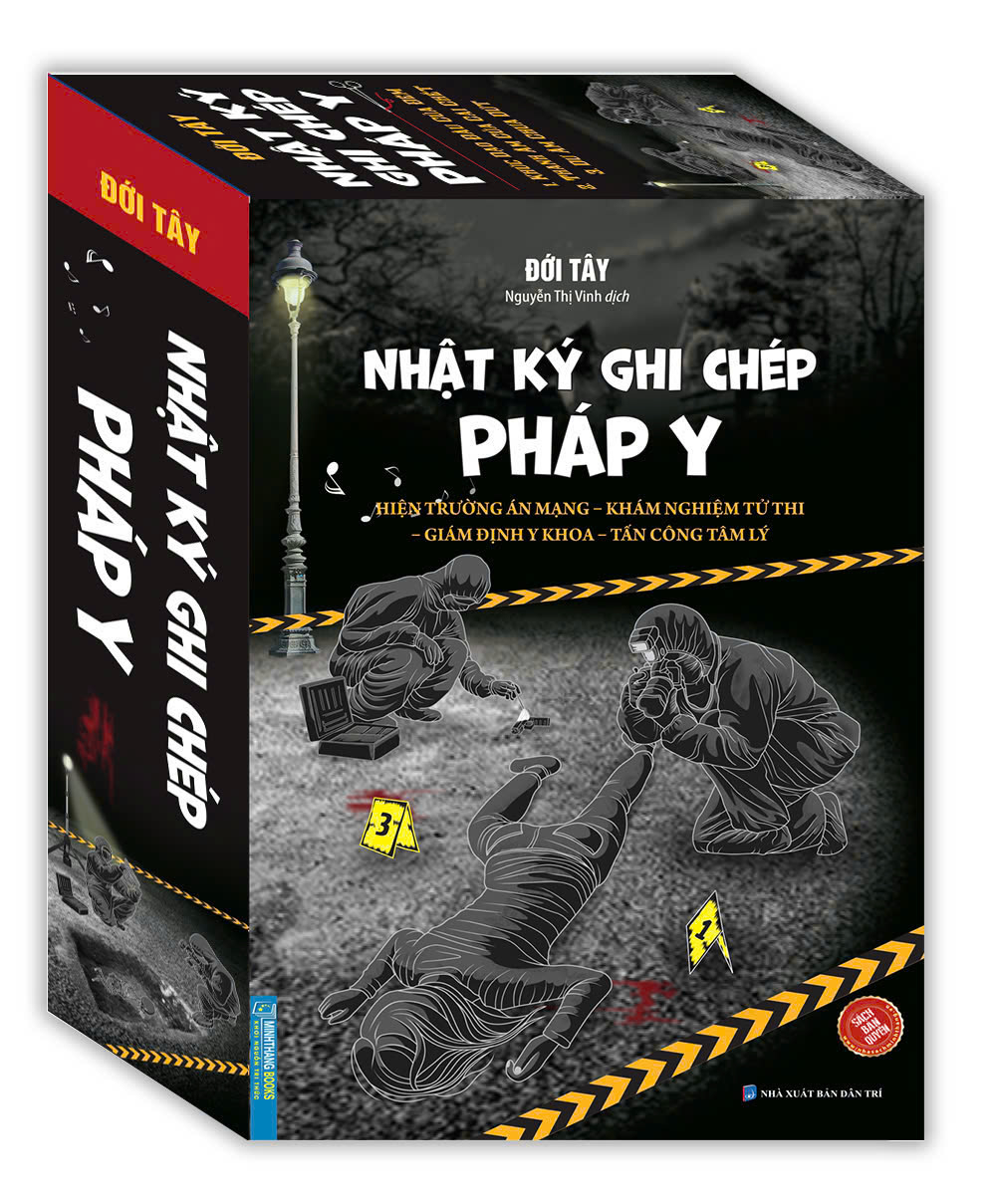 boxset nhật ký ghi chép pháp y - tập 1 + tập 2 + tập 3 (hộp 3 tập) - Ảnh 3