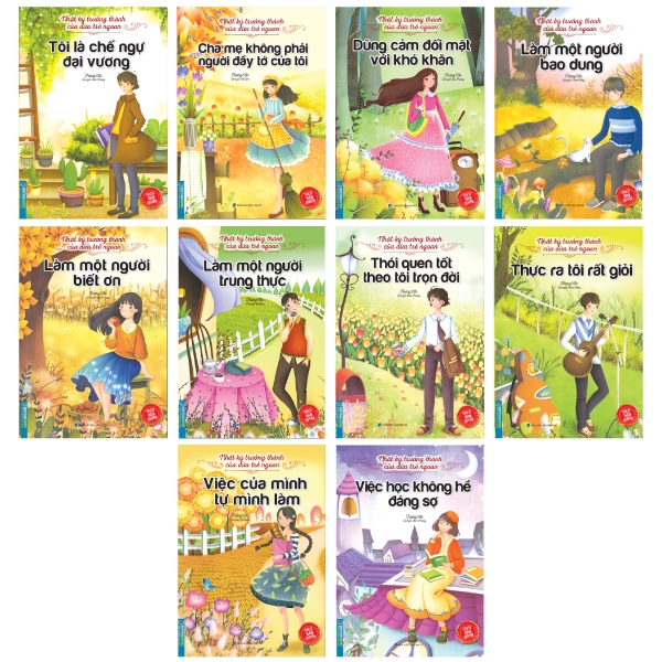 boxset nhật ký trưởng thành của đứa trẻ ngoan (bộ 10 cuốn) - Ảnh 17