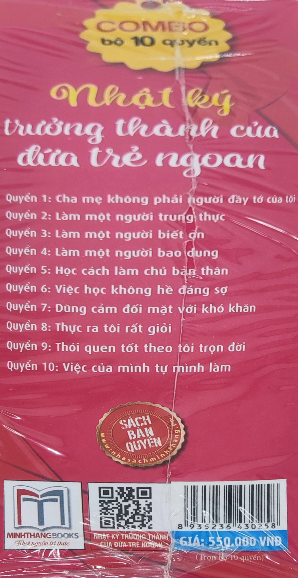 boxset nhật ký trưởng thành của đứa trẻ ngoan (bộ 10 cuốn) - Ảnh 20