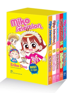 boxset nhóc miko! cô bé nhí nhảnh - miko selection (bộ 5 tập) - tặng kèm postcard - Ảnh 9