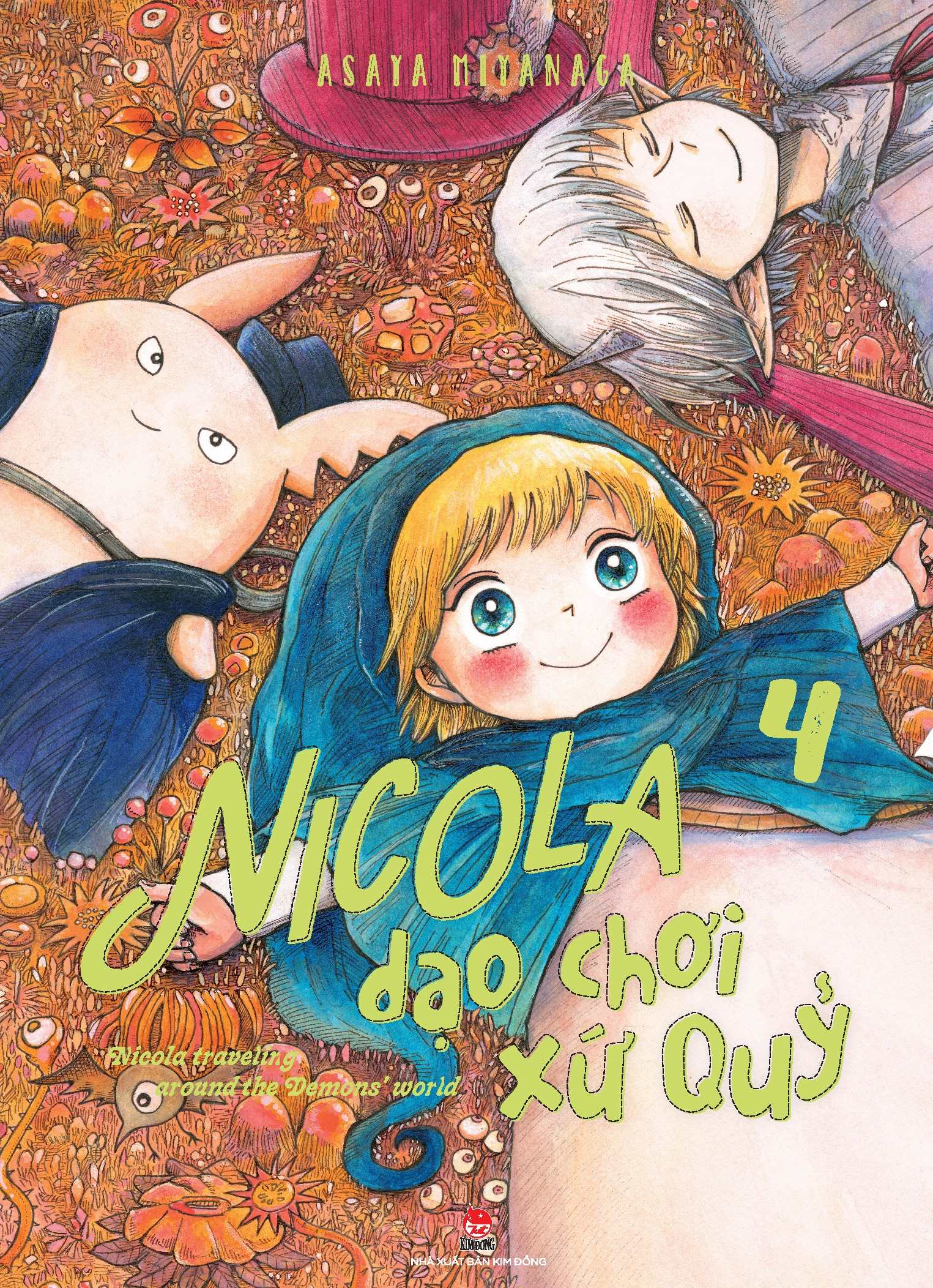 boxset nicola dạo chơi xứ quỷ (bộ 4 tập) - tặng kèm 2 thẻ nhân vật - Ảnh 11