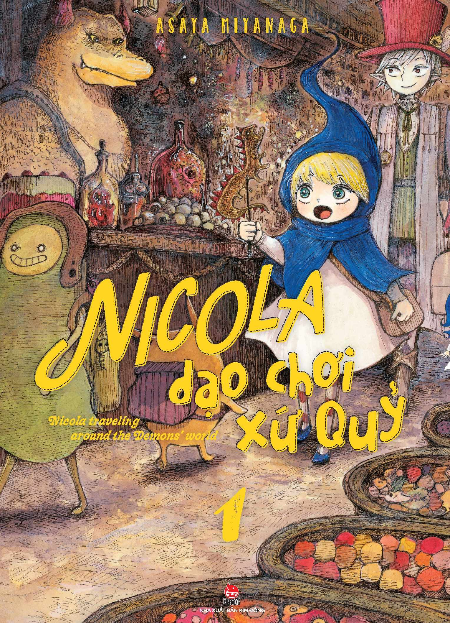 boxset nicola dạo chơi xứ quỷ (bộ 4 tập) - tặng kèm 2 thẻ nhân vật - Ảnh 15