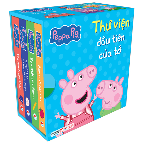 Boxset Peppa Pig - Thư Viện Của Tớ - Giờ Đi Ngủ (Hộp 4 Cuốn) - Ảnh 15