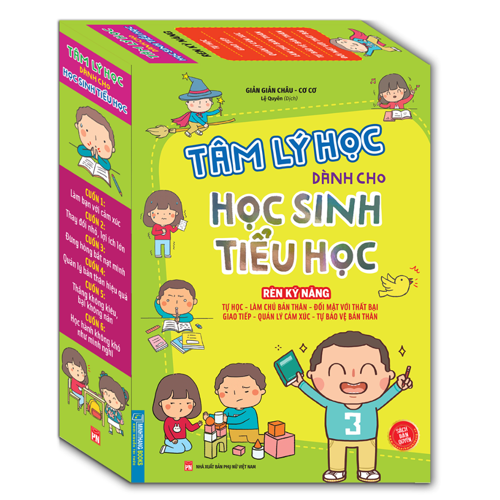 boxset tâm lý học dành cho học sinh tiểu học (bộ 6 cuốn) - Ảnh 2