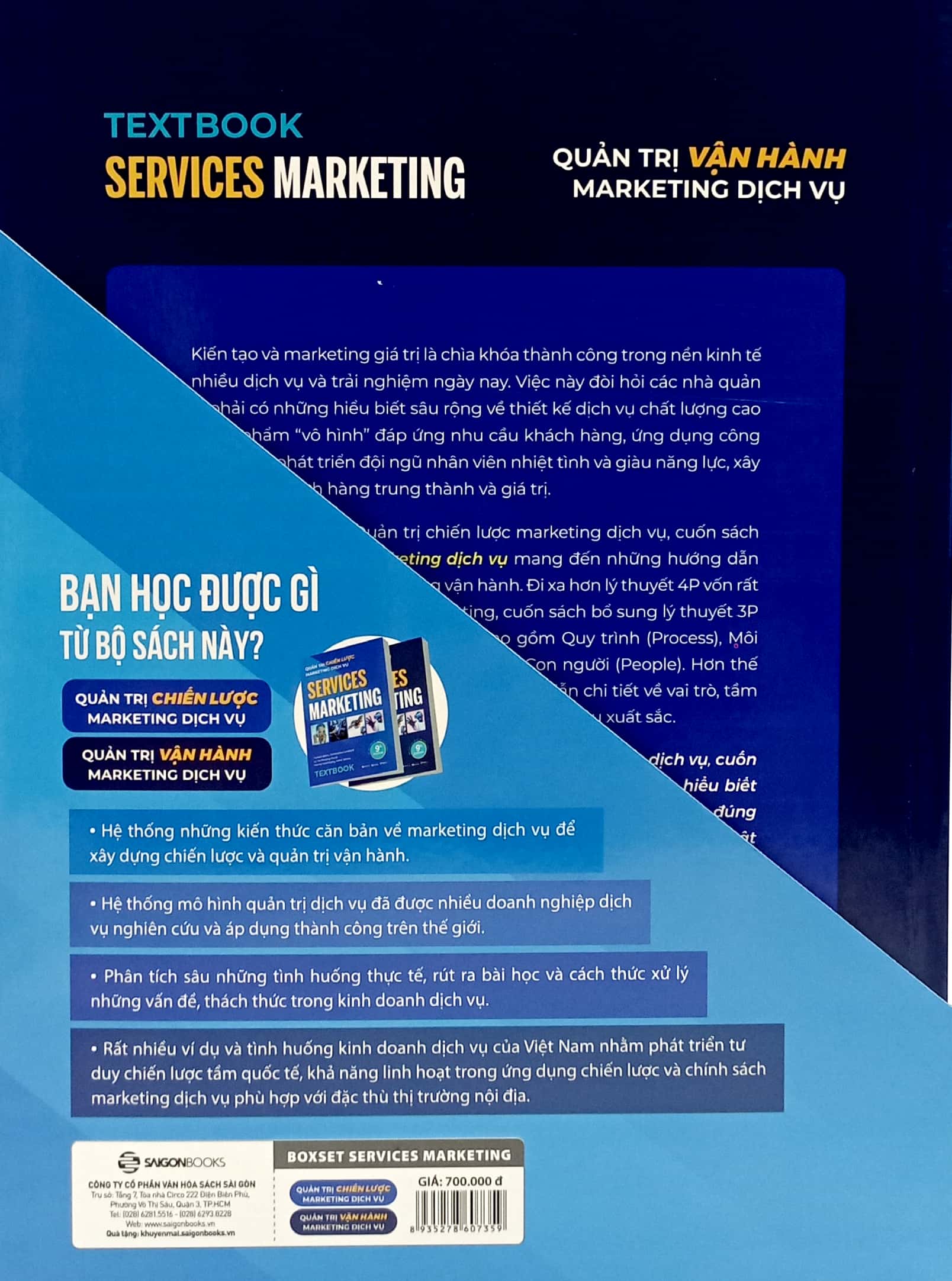 boxset textbook services marketing (bộ 2 cuốn) - Ảnh 3