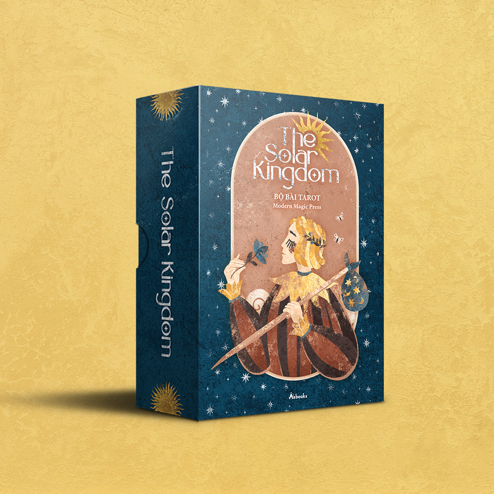 Boxset The Solar Kingdom Việt Hóa (Bộ Bài + Sách Hướng Dẫn) - Bản Đặc Biệt - Tặng Kèm Random Mẫu Lót Chuột + Lót Ly Gỗ Ép + Túi Nhung Mềm Cao Cấp - Ảnh 3