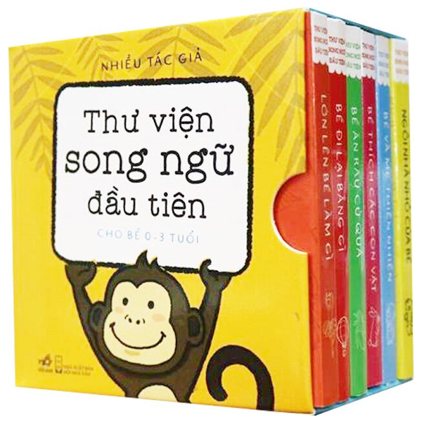 Boxset Thư Viện Song Ngữ Đầu Tiên - Cho Bé 0-3 Tuổi (Hộp 6 Cuốn) (Tái Bản 2025) - Ảnh 2