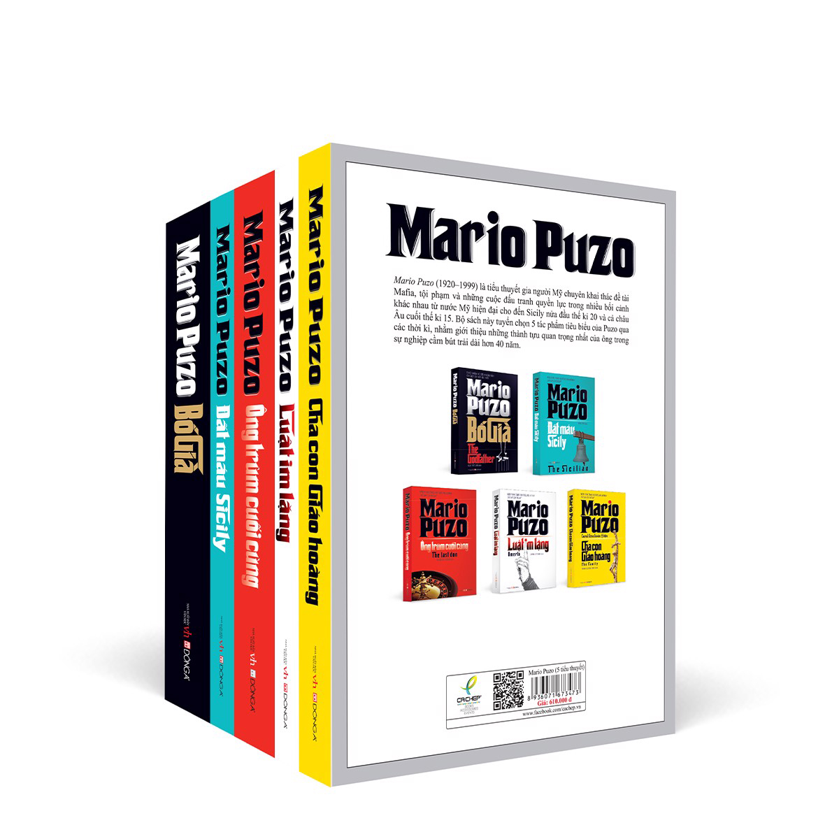 boxset tiểu thuyết của mario puzo (bộ 5 cuốn) - Ảnh 5