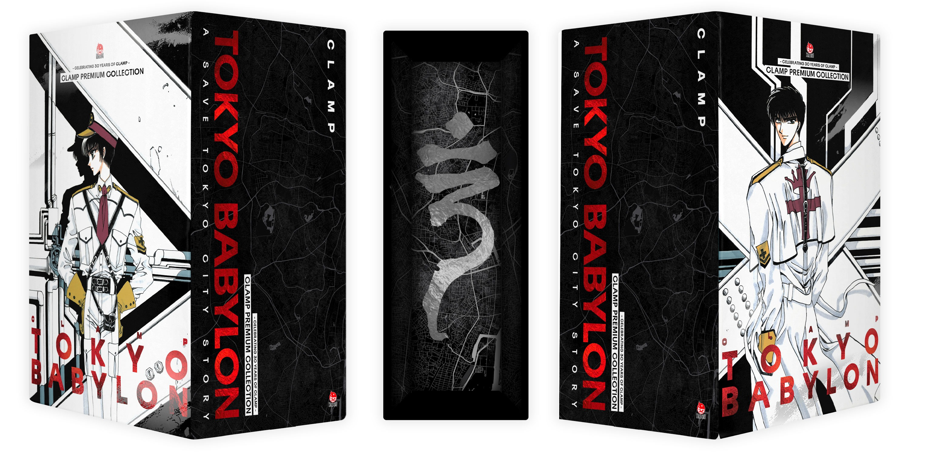 boxset tokyo babylon (hộp 7 tập) - tặng kèm set 3 postcard + phong bì - Ảnh 3