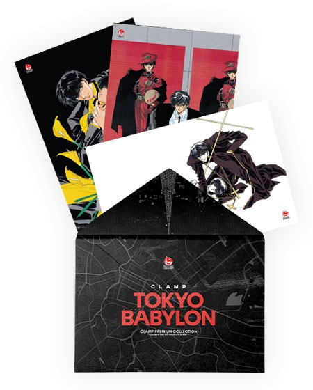 boxset tokyo babylon (hộp 7 tập) - tặng kèm set 3 postcard + phong bì - Ảnh 4