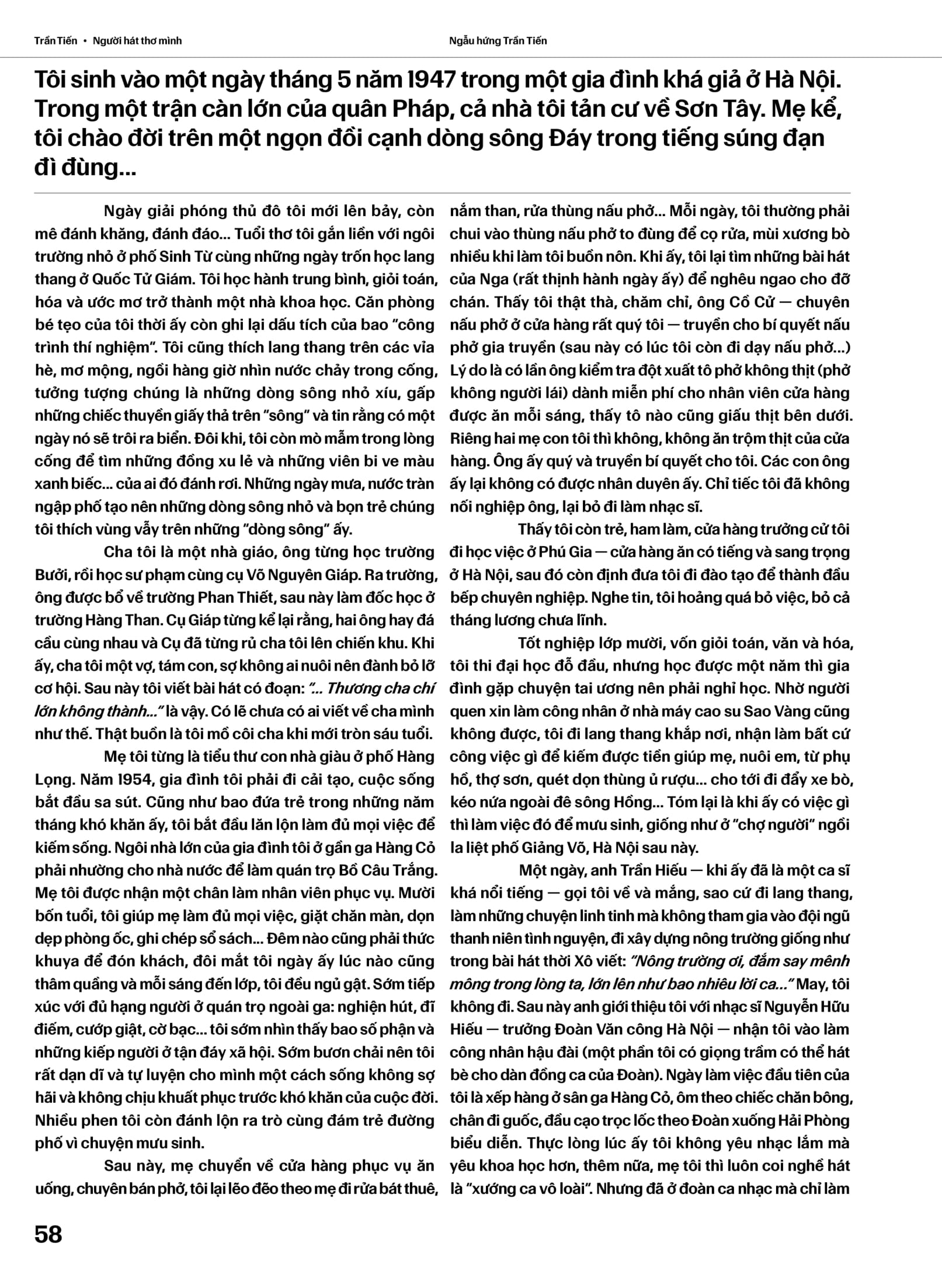 Boxset Trần Tiến - Người Hát Thơ Mình - Ca Khúc Và Những Câu Chuyện - Bìa Cứng - Kèm Poster 2 Mặt - Ảnh 18