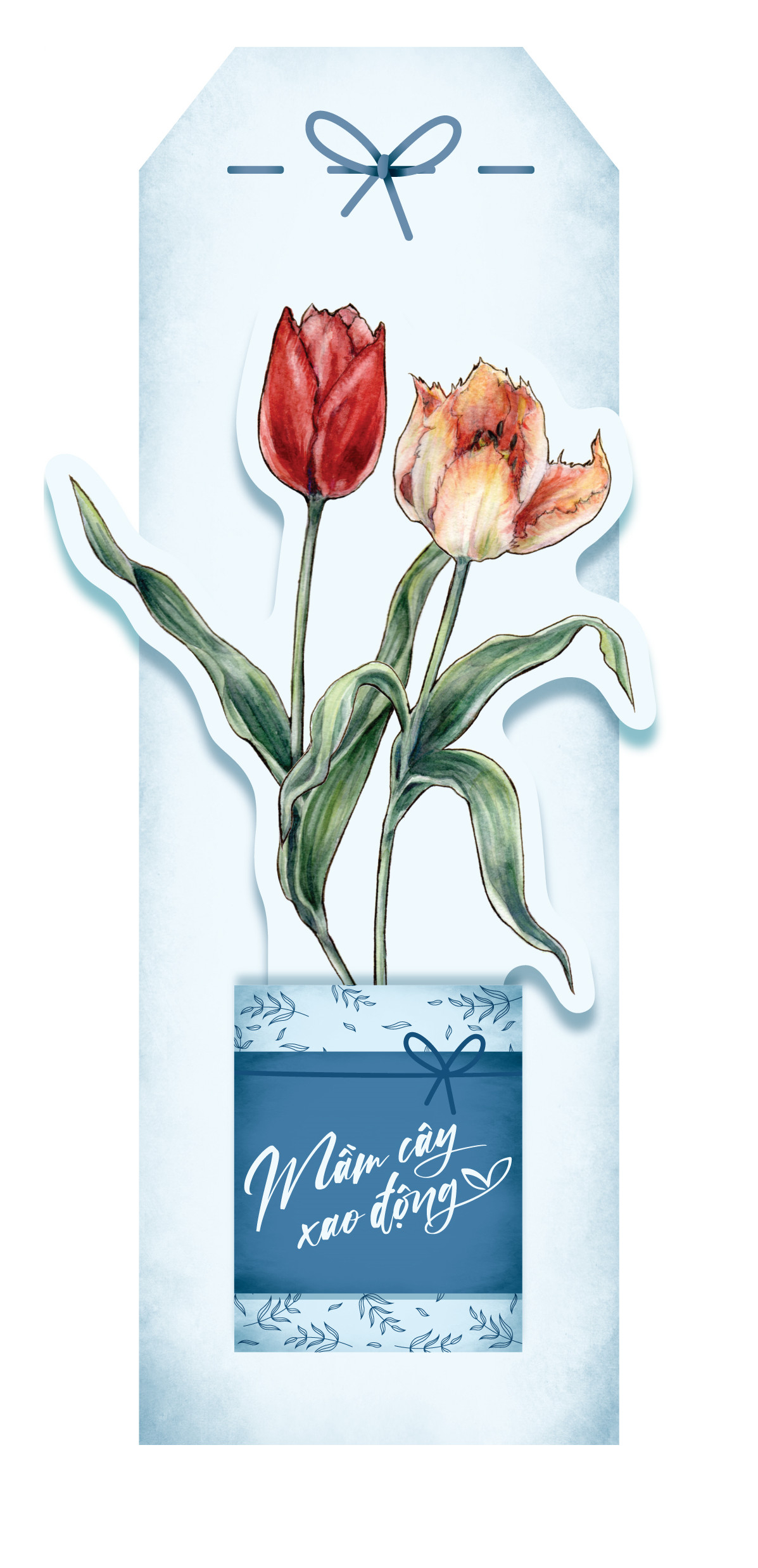 boxset tulip x mimosa - mầm cây xao động + cây lá mùa xuân (bộ 2 cuốn) - bản giới hạn - tặng kèm 1 hộp boxset + 4 bookmark + 2 bookmark case + 2 poster - Ảnh 14