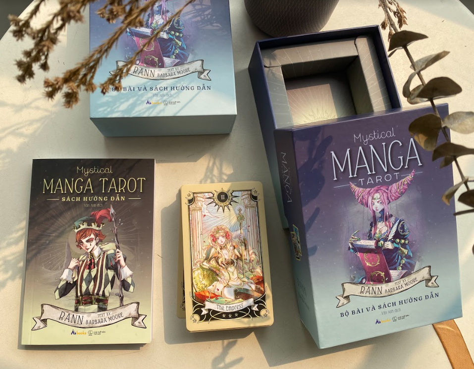boxset việt hoá - mystical manga tarot (bộ bài và sách hướng dẫn) - Ảnh 8