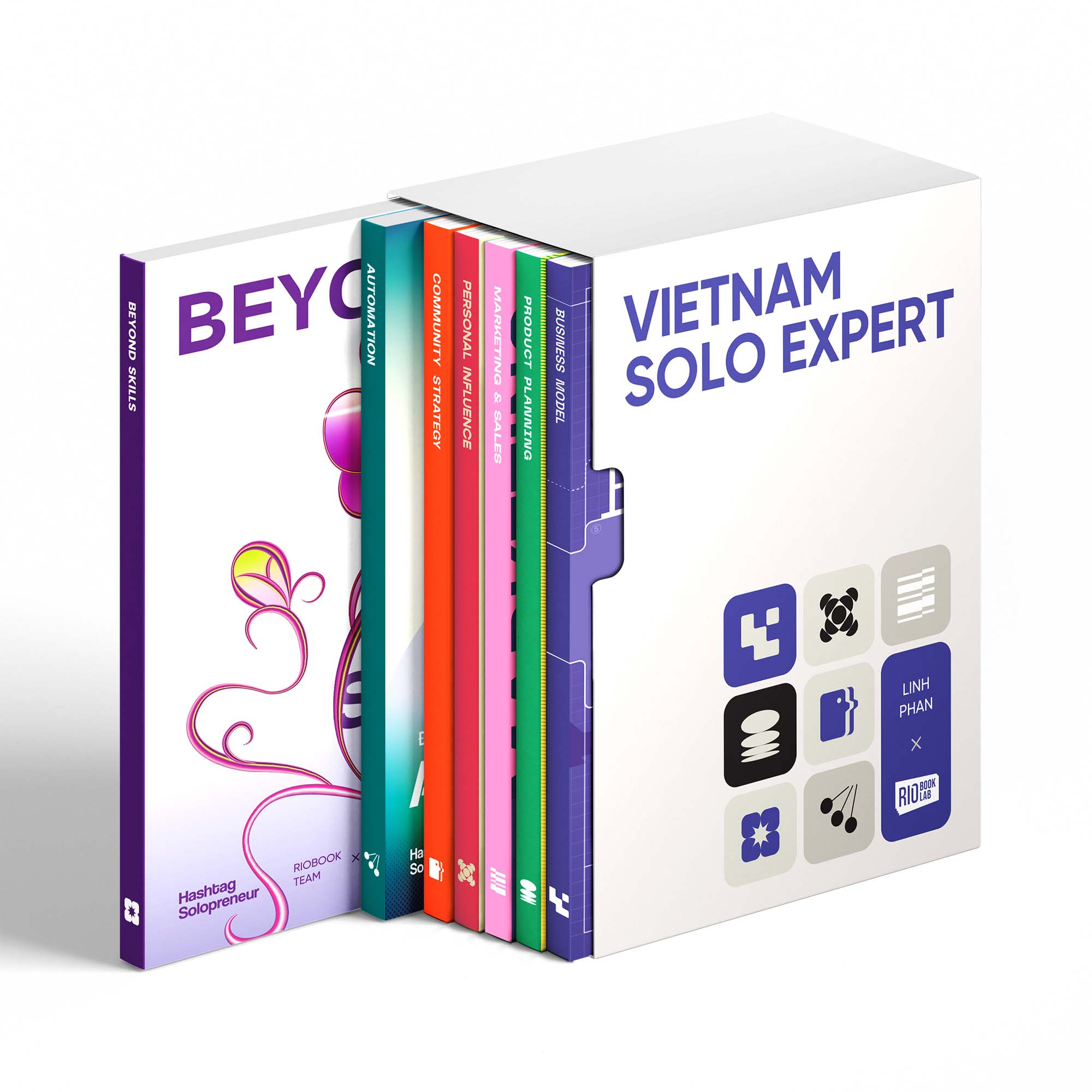 Boxset Vietnam Solo Expert - 7 Công Cụ Giúp Bạn Làm Chủ Sự Nghiệp Kinh Doanh Chuyên Môn Độc Lập (Hộp 7 Cuốn) - Ảnh 2