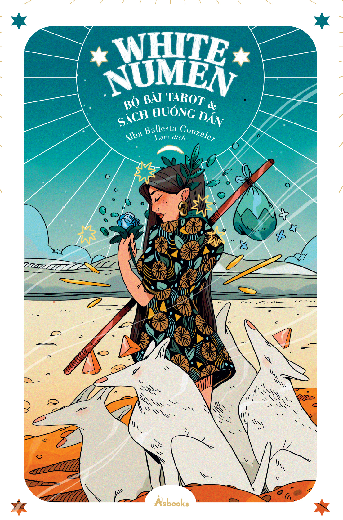 boxset white numen tarot (bộ bài + sách hướng dẫn) - Ảnh 3