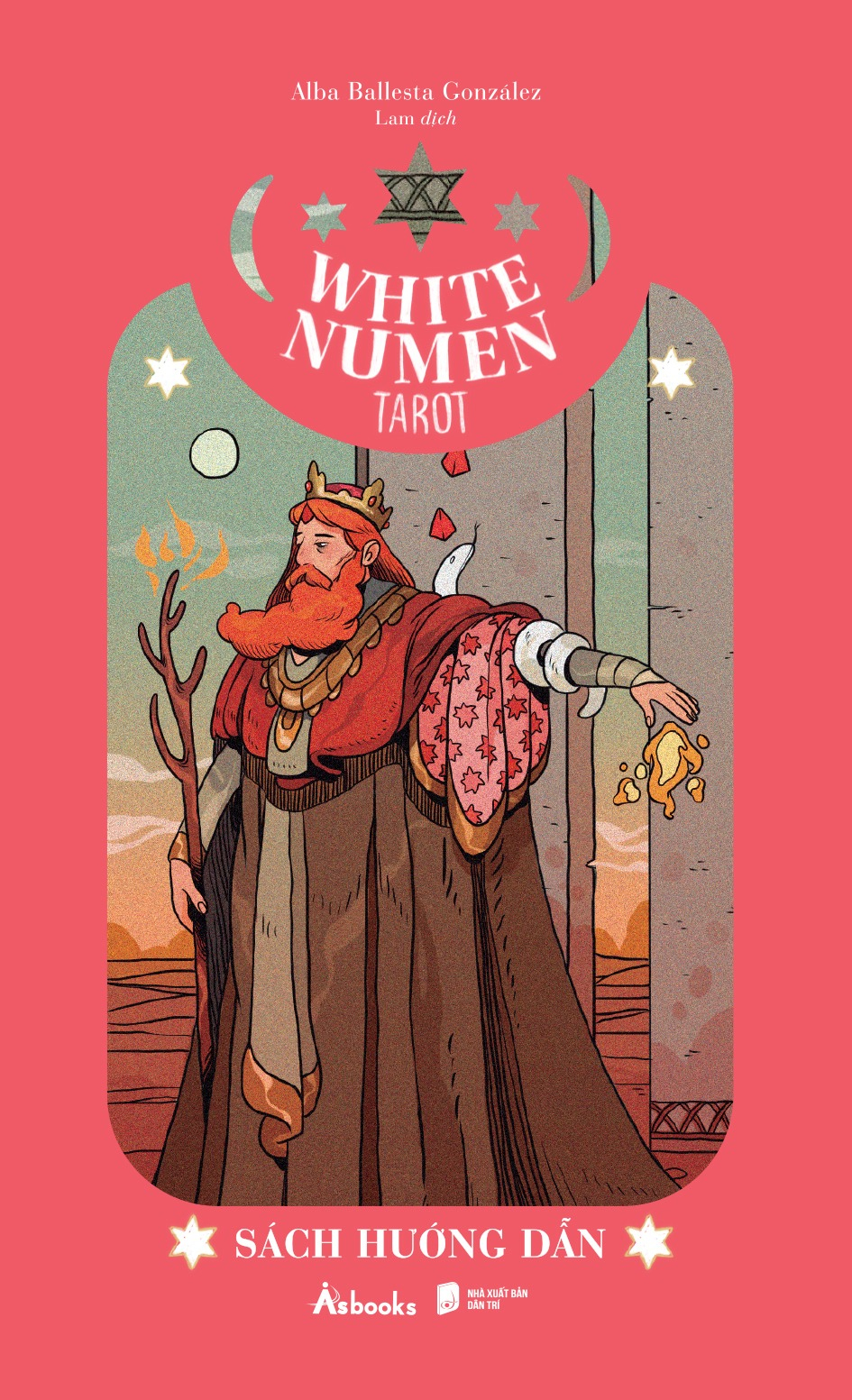 boxset white numen tarot (bộ bài + sách hướng dẫn) - tặng kèm bộ quà all-in: sổ xé in bìa art bài + bộ postcard in hình art bài kèm lịch 2025 + móc khóa in art bài random - Ảnh 4