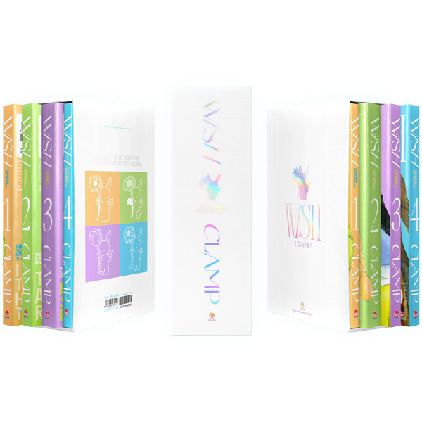 boxset wish - clamp (bộ 4 cuốn)