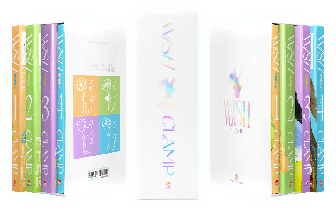 boxset wish - clamp (bộ 4 cuốn) - Ảnh 4