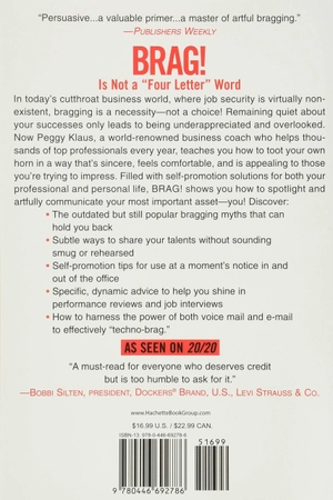 brag!: the art of tooting your own horn without blowing it - Ảnh 4