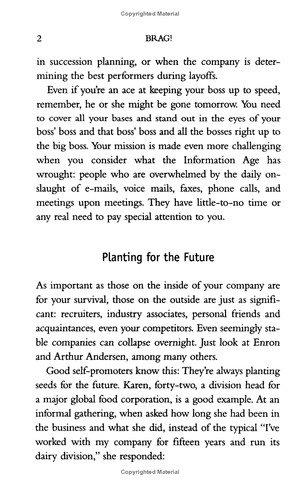 brag!: the art of tooting your own horn without blowing it - Ảnh 8