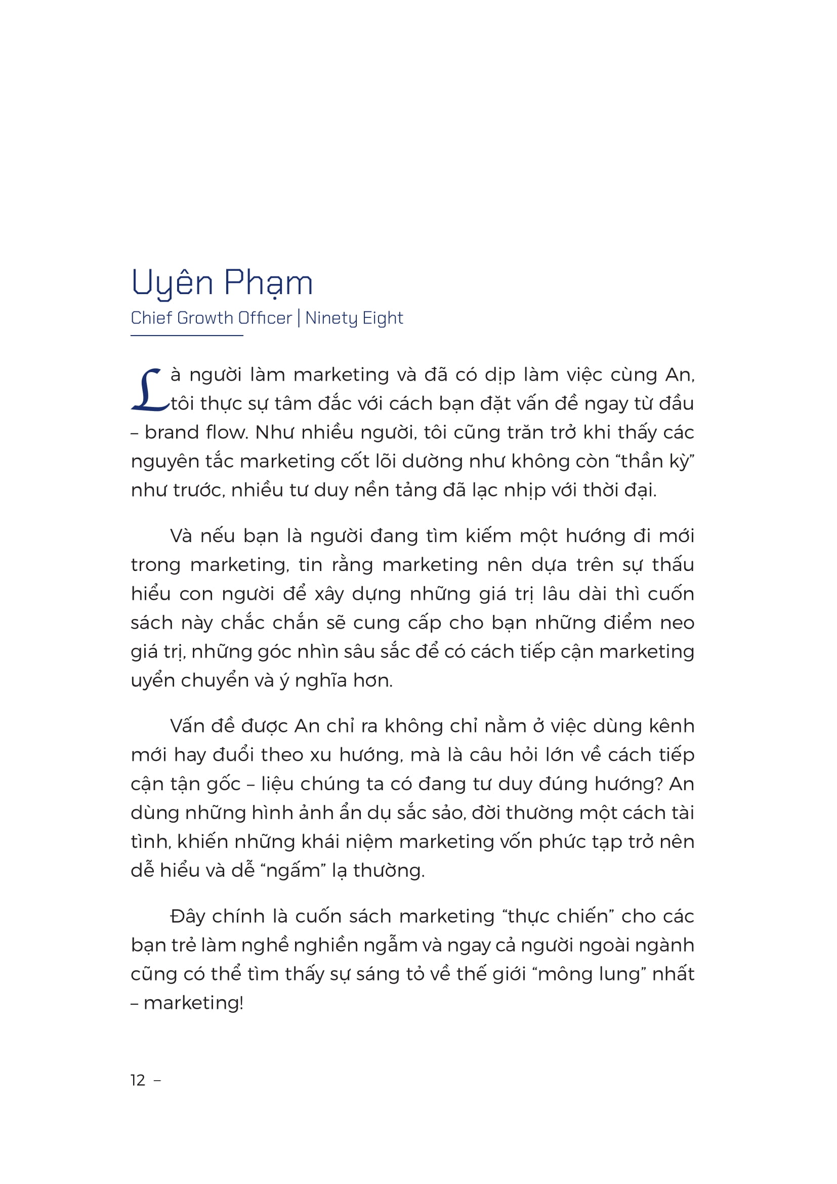 Brand Flow - Chạm. Chảy. Lan Tỏa - Tư Duy Của Nước Trong Xây Dựng Thương Hiệu - Ảnh 5