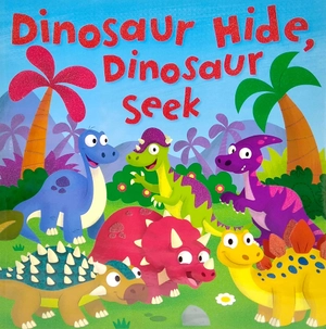 brown watson 'dinosaur hide, dinosaur seek' picture book - Ảnh 2