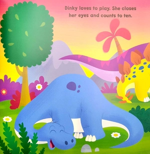 brown watson 'dinosaur hide, dinosaur seek' picture book - Ảnh 4