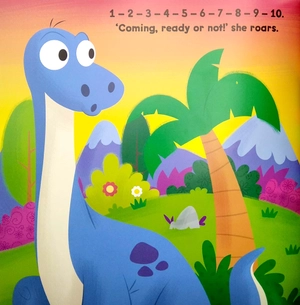 brown watson 'dinosaur hide, dinosaur seek' picture book - Ảnh 5