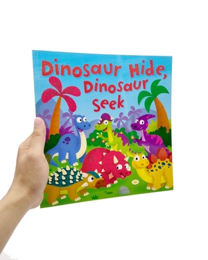 brown watson 'dinosaur hide, dinosaur seek' picture book - Ảnh 7