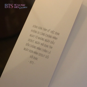 bts - từ sa mạc đến đại dương - bản đặc biệt - tặng kèm card bo góc nhựa 2 mặt kích thước 7x10cm - Ảnh 4