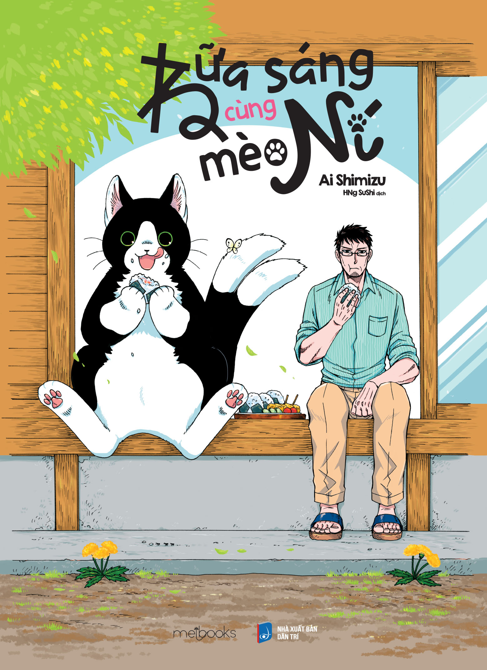 bữa sáng cùng mèo ní - bản đặc biệt - tặng kèm lót ly giấy + huy hiệu - Ảnh 2