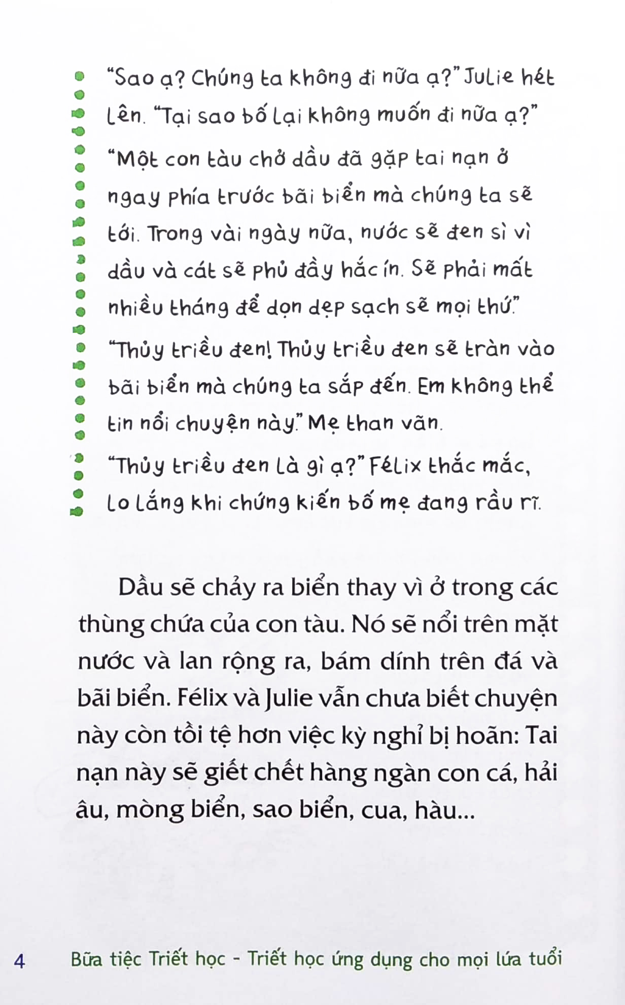 bữa tiệc triết học - triết học ứng dụng cho mọi lứa tuổi - thiên nhiên và ô nhiễm - Ảnh 5