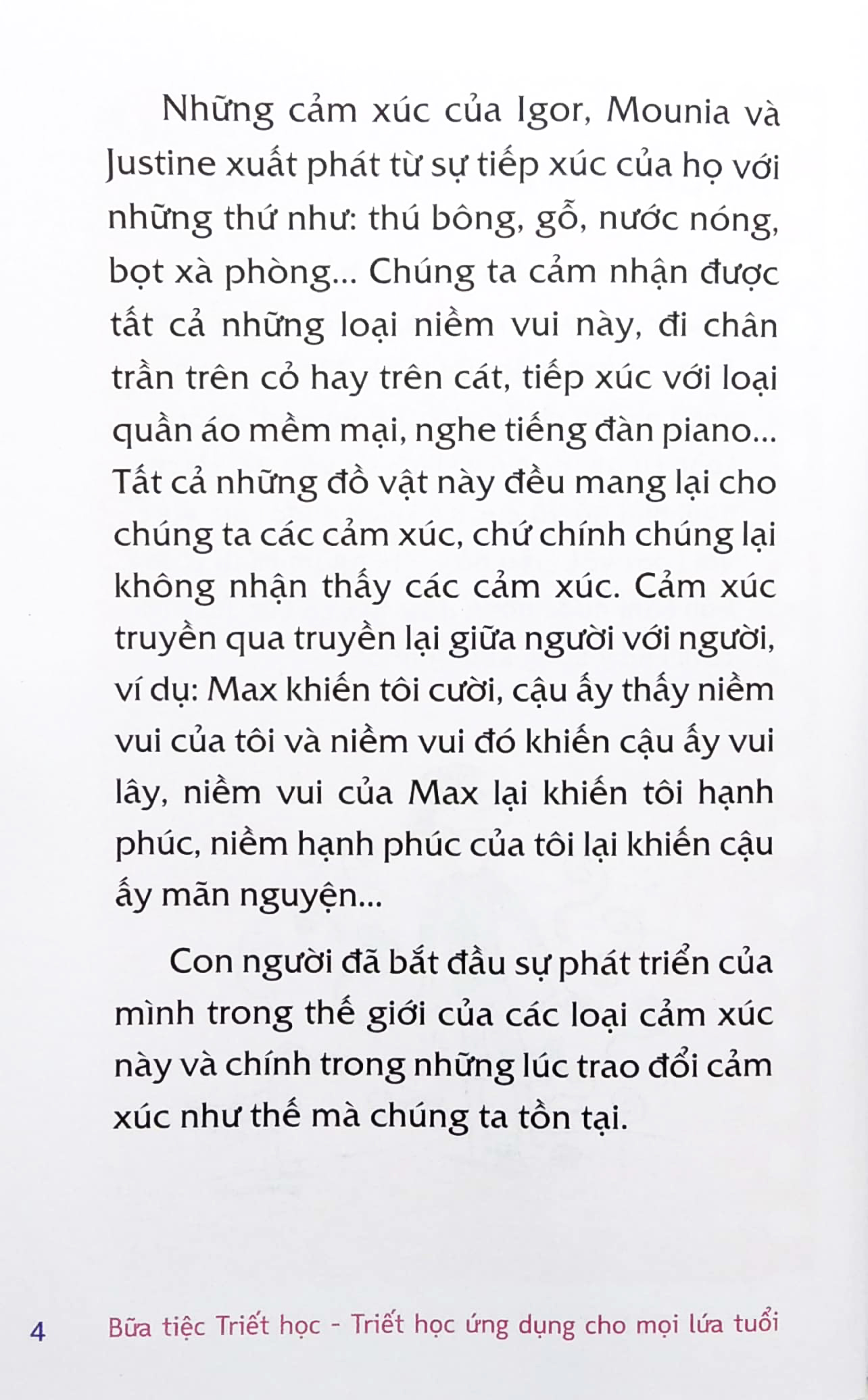 bữa tiệc triết học - triết học ứng dụng cho mọi lứa tuổi - tình yêu và tình bạn - Ảnh 5