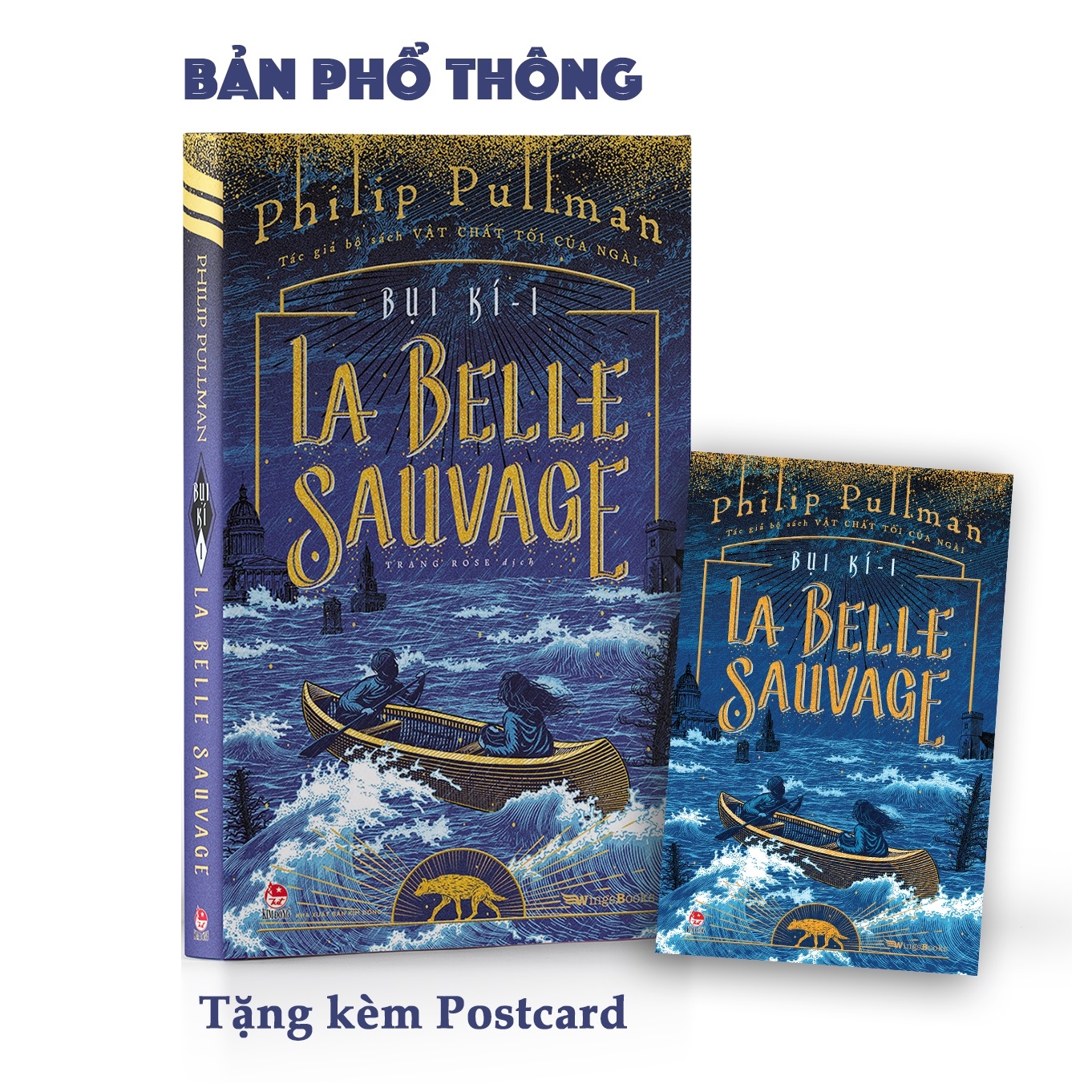 bụi kí - tập 1 - la belle sauvage - bản phổ thông - tặng kèm postcard - Ảnh 2