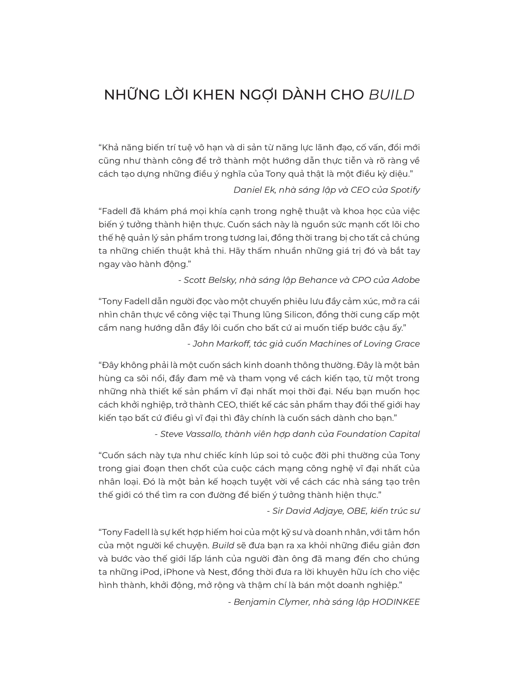 build - những điều đáng làm tạo ra sản phẩm đáng giá - Ảnh 5