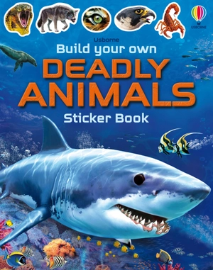 build your own deadly animals sticker book - Ảnh 2