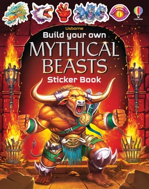 build your own mythical beasts sticker book - Ảnh 2