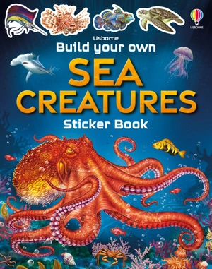 build your own sea creatures sticker book - Ảnh 2