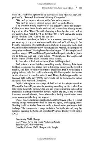 built to last : successful habits of visionary companies - Ảnh 10