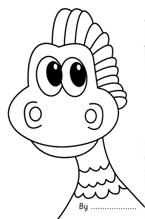 bumper dinosaur colouring - Ảnh 3