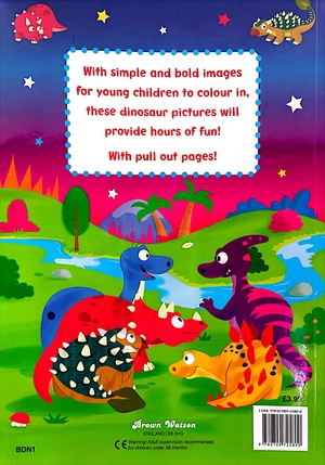 bumper dinosaur colouring - Ảnh 6
