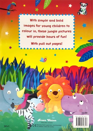 bumper jungle colouring - Ảnh 6