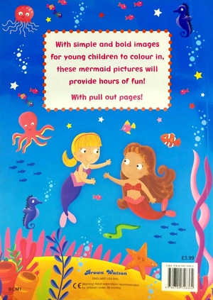 bumper mermaid colouring - Ảnh 6