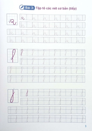bước đầu học viết - tập tô chữ (dành cho bé từ 3-6 tuổi) - Ảnh 5